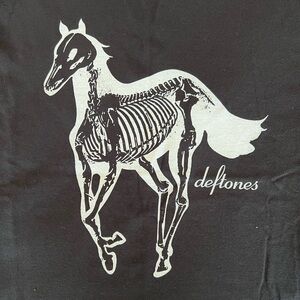 Deftones Black Graphic Tee